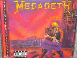 MEGADETH PEACE SELLS... BUT WHO'S BUYING? CD ÚJ gyári bontatlan