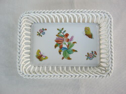 Herendi porcelán tál