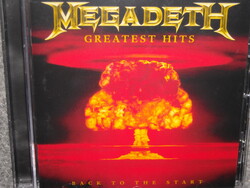 MEGADETH GREATEST HITS back to the start CD ÚJ gyári bontatlan