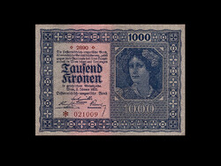 1000 KORONA - Osztrák-Magyar Bank - 1922