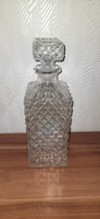 Whisky-s tároló üveg 25 cm