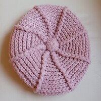 Kötött siltes sapka- lány, női