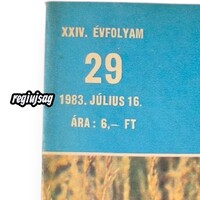 Képes Újság 1983. július – mezei virág – eredeti