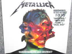 METALLICA HARDWIRED TO SELF-DESTRUCT 2cd CD ÚJ gyári bontatlan