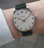 Elegáns, vintage, mechanikus, Raketa karóra - Tiktakwatch szervizkártyával, garanciával