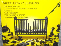 METALLICA 72 SEASONS CD ÚJ gyári bontatlan