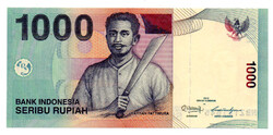 Indonézia 1000 Rúpia Bankjegy 2012 P141l