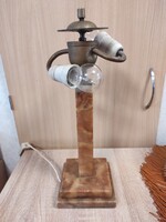 Antik asztali lámpa márvány talppal