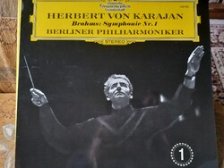 J. BRAHMS. SYMPHONIE Nr.1 c-moll/KARAJAN. LP