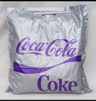 Retro nagyméretű limitált kiadású vastag pvc , COCA-COLA  COKE feliratú reklám táska 1985