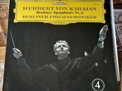 BRAHMS. SYMPHONIE Nr.4 e- moll.  LP /KARAJAN