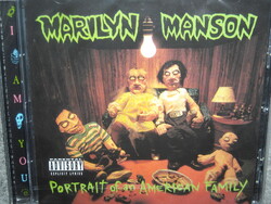 MARILYN MANSON PORTRAIT OF AN AMERICAN FAMILY CD ÚJ gyári bontatlan