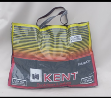 Retro  Kent Golden Lights /fehér,100s/ cigaretta pvc reklám táska 1970 évek