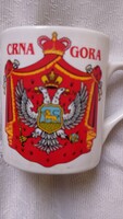 CRNA GORA csésze Monte Negró