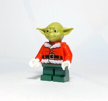 Mikulás Yoda EREDETI LEGO minifigura - Star Wars 4002019 2019 Employee Exclusive: Christmas - Új