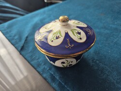 Zománcozott cukor bonbon tartó