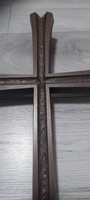 Antik Bronz feszület kereszt