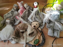 Vegyes szundikendők 0037. (Nyuszis, macis, sünis - Dani, Happy Horse, Piksi)