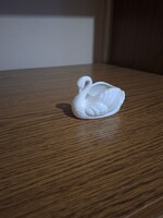 Porcelán hattyú. 9,5 cm. Hibátlan.