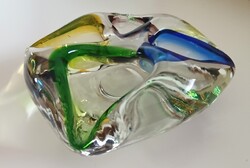 Cseh üveg hamutartó