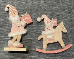 Karácsonyi manó asztalidísz ünnepi dekoráció 2 db egyben