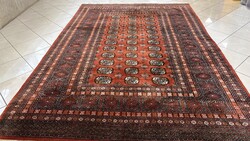 4131 Pakisztáni Bokhara kézi gyapjú perzsa Szőnyeg 225X325CM