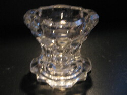 Retro Reims France kristály gyertyatartó