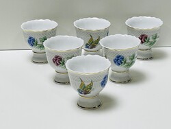 ÚJ! Hollóházi Hortenzia mintás tojástartók