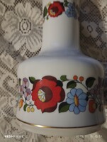 Kalocsai porcelán váza 22 cm