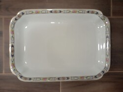 Antik tradicionális darab - porcelán pecsenyés tál csehszlovákiai