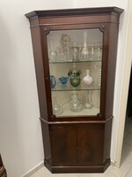 Biedermeier sarokvitrin