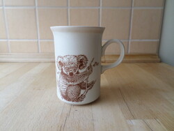 Angol Churchill porcelán bögre koala dekorral 2 dl