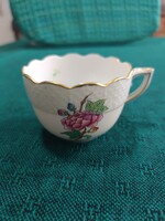 Herendi eton mintás/711/kávés csésze kézzel festett hibátlan