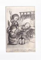 KV:22 Karácsonyi vallásos képeslap