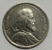 Magyar Királyság – Szent István 5 pengő, 1938