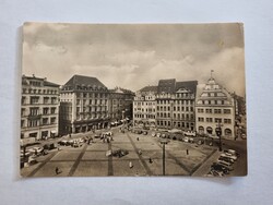 LIPCSE -Messestadt 1967 fekete-fehér képeslap