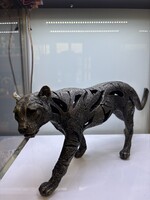 Modern párduc szobor 40cm