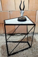 New Deco hatszögletű éjjeli szekrény lerakó asztal ALKUDHATÓ