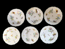 Herendi - Viktória mintás tányérok szalagos-koronás jelzéssel