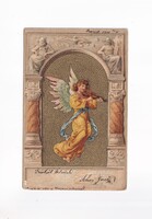 KV:44 Antik Karácsonyi vallásos képeslap