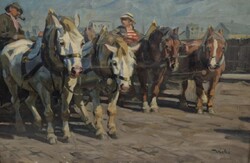 Viski János (1891-1987) Kocsisok