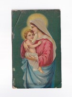 KV:45 Antik Karácsonyi vallásos képeslap