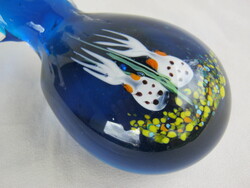 Tintahal üveg dísz levélnehezék