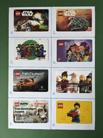 Ajándékkártya - plasztik kártya - Lego - Duplo - Playmobil - Nintendo