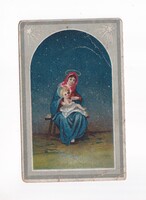 KV:45 Antik Karácsonyi vallásos képeslap