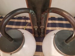 Kétszeres üveg burás kültéri falikar eladó