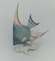 Karl Ens porcelán vitorlás hal!