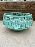 Zsolnay alapmázas Honfoglalás tál - Kovács István