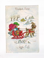 KA:88 Régi Karácsonyi képeslap