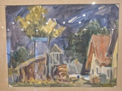 Szilvásy Margit Aquarell